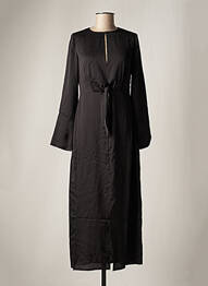 Rochie lungă mâneci lungi mâneci lungi negru DAY OFF femeie