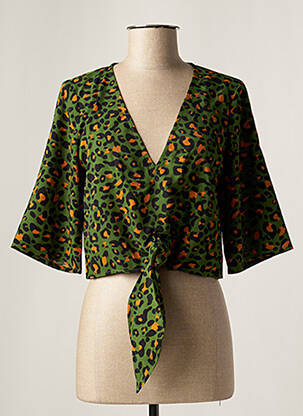 Top verde DAY OFF femeie