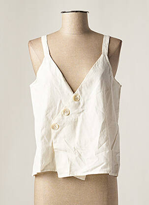 Top alb DAY OFF femeie