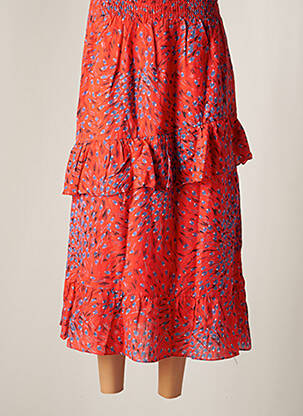 Fustă lungă roșu DAY OFF femeie