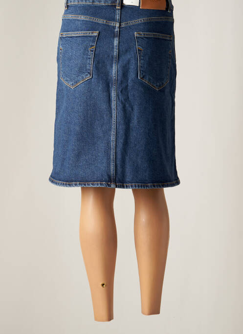 Fustă midi albastru SELECTED femeie