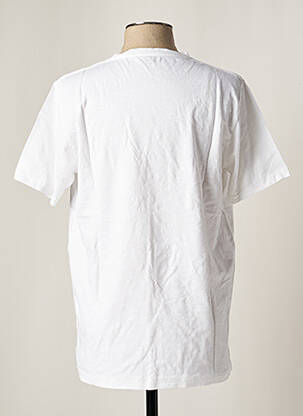 Tricou elasticitate mâneci scurte alb HARTFORD bărbat