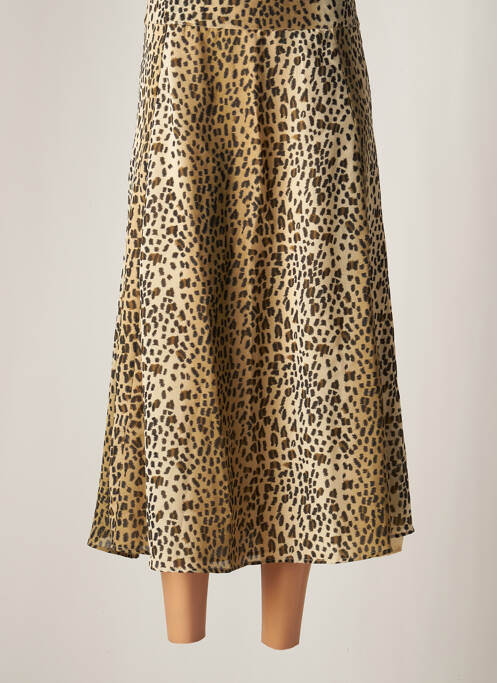 Fustă midi bej DAY OFF femeie