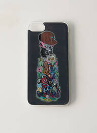 Accesoriu divers imprimeu fantezie negru WE ART  BEAUTIFUL unisexe