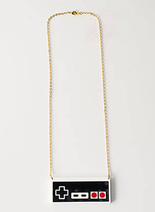 Colier materiale metalice negru JULE ET LILY femeie