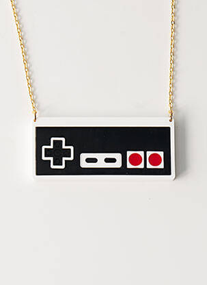 Colier materiale metalice negru JULE ET LILY femeie