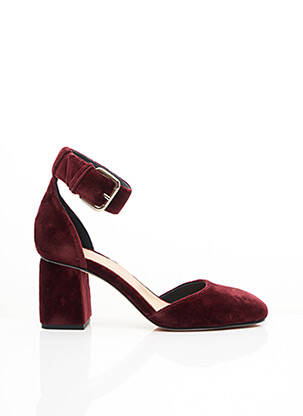 Sandale/pantofi decupați toc de 4 la 6 cm roșu RED VALENTINO femeie