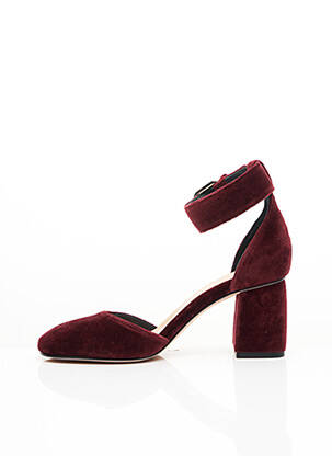 Sandale/pantofi decupați toc de 4 la 6 cm roșu RED VALENTINO femeie