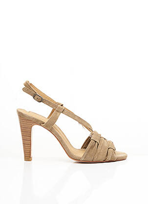 Sandale/Pantofi decupați bej N.D.C femeie