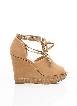 Sandale/pantofi decupați toc de 7 la 9 cm bej MICHAEL KORS femeie