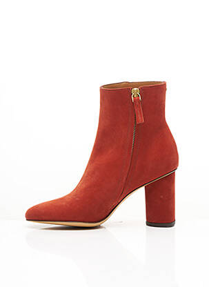 Botine/ghete toc de 4 la 6 cm roșu JEROME DREYFUSS femeie
