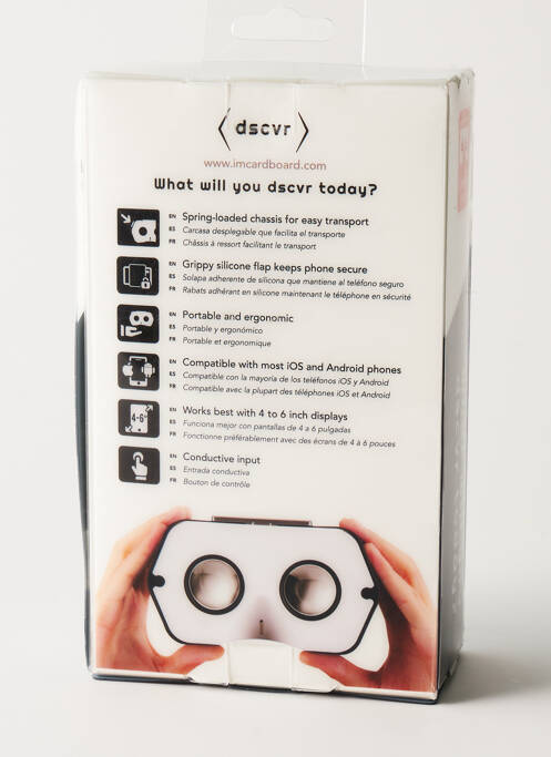 Accesoriu divers alb I AM CARDBOARD unisex