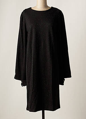 Rochie midi mâneci lungi mâneci lungi negru LA FEE MARABOUTEE femeie
