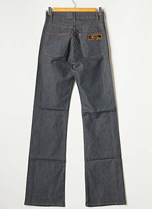 Blugi bootcut selecție denim talie înaltă albastru APRIL 77 femeie