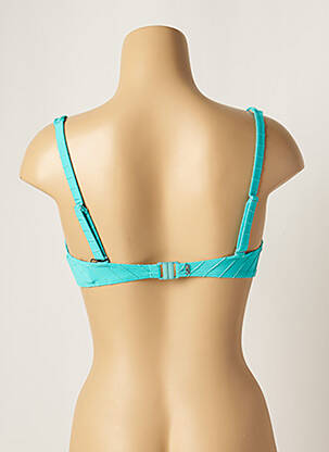 Sutien de costum de baie bretele elastice reglabile albastru LOU femeie