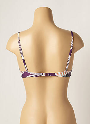 Sutien de costum de baie top sutien modelat top sutien modelat violet LOU femeie