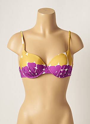 Sutien de costum de baie top sutien modelat top sutien modelat violet LOU femeie