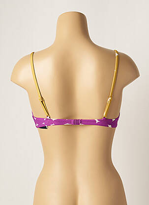 Sutien de costum de baie top sutien modelat top sutien modelat violet LOU femeie