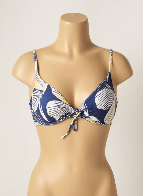 Sutien de costum de baie albastru LOU femeie