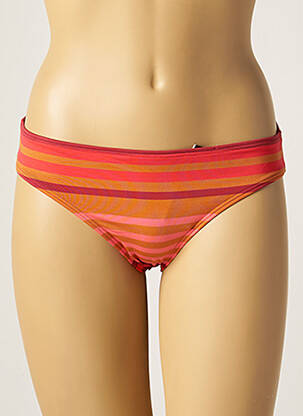 Chiloți de baie portocaliu LOU femeie