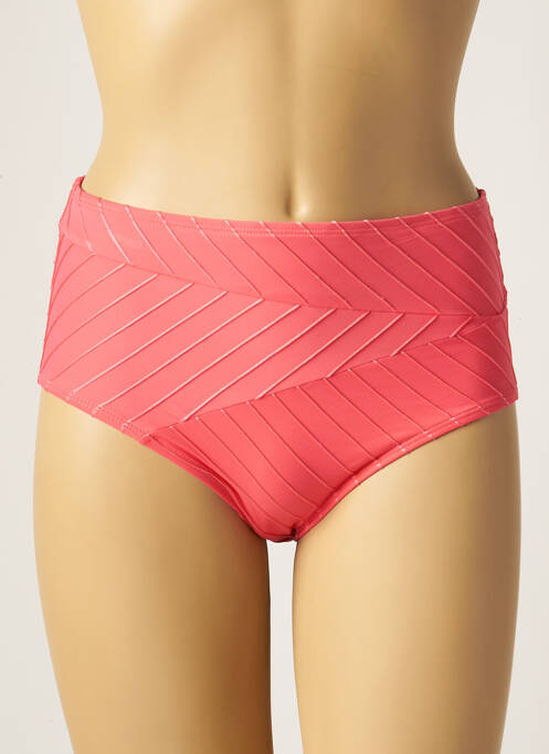 Chiloți de baie roz LOU femeie