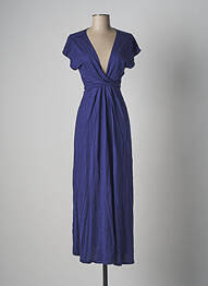 Rochie de plajă croială cambrată albastru SIMONE PERELE femme