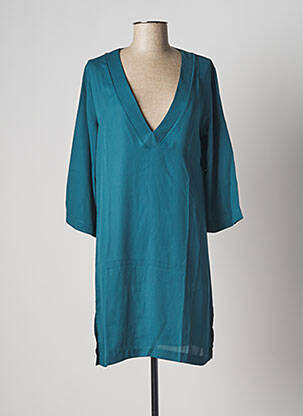 Rochie de plajă croială fluidă verde SIMONE PERELE femeie