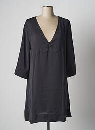 Rochie de plajă mâneci 3/4 negru SIMONE PERELE femeie