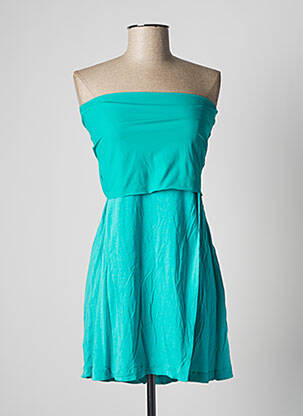 Rochie de plajă croială cambrată verde VANITY FAIR femeie