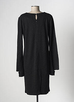 Rochie midi imprimeu fantezie mâneci lungi negru LA FEE MARABOUTEE femeie