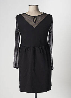 Rochie scurtă mâneci lungi mâneci lungi negru IKKS femeie