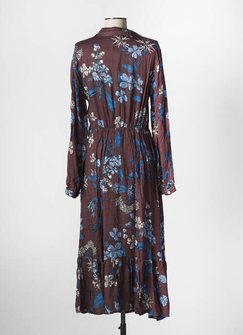 Rochie lungă maro LA FEE MARABOUTEE femeie