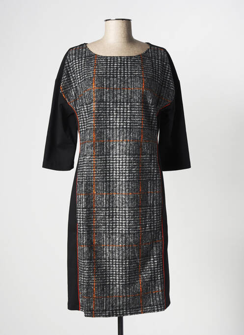 Rochie midi gri LA FEE MARABOUTEE femeie