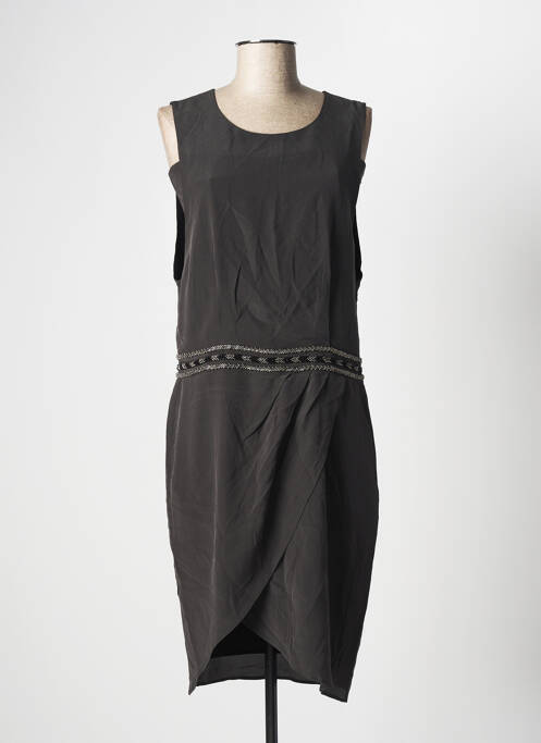 Rochie midi gri IKKS femeie