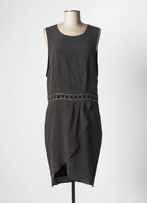 Rochie midi gri IKKS femeie