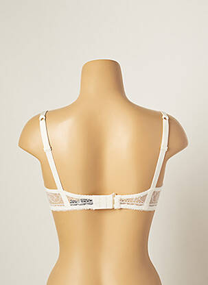 Sutien efect material satinat top sutien modelat bej IMPLICITE femeie