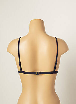 Sutien de costum de baie elasticitate top triunghiuri albastru VANITY FAIR femeie