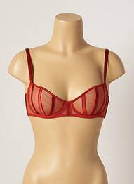 Sutien sutien balconet cu decolteu înalt sutien balconet cu decolteu înalt portocaliu IMPLICITE femeie