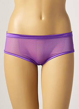 Shorty țesătură tulle violet IMPLICITE femeie