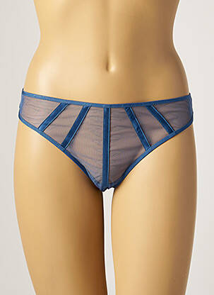 Tanga elasticitate albastru IMPLICITE femeie