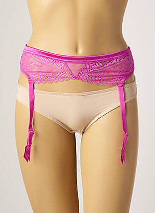 Corset/Jartieră roz IMPLICITE femeie