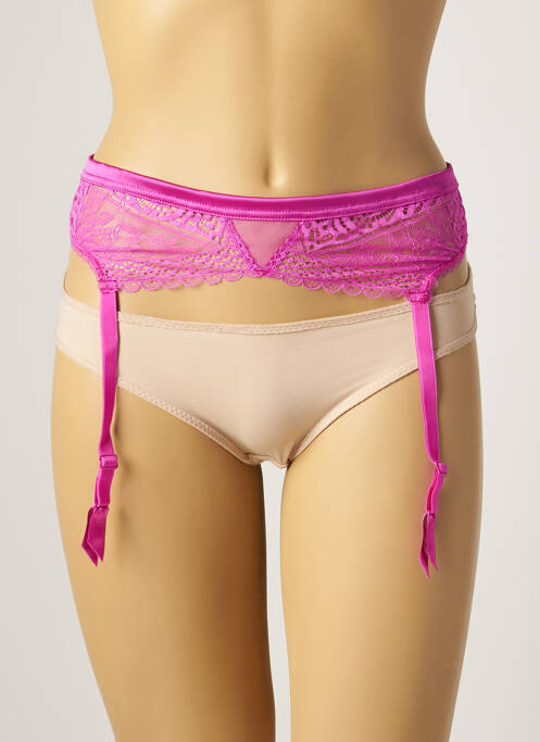 Corset/Jartieră roz IMPLICITE femeie