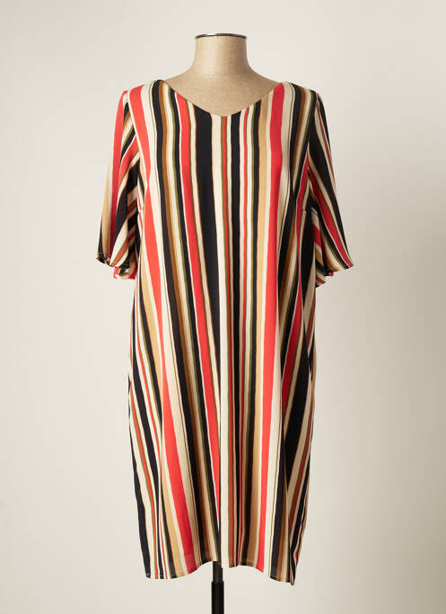 Rochie midi bej SIGNE NATURE femeie