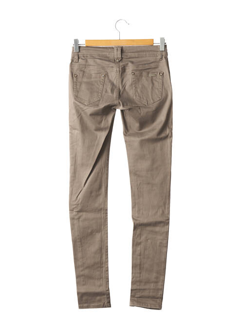 Pantalon slim maro REALS JEANS femeie