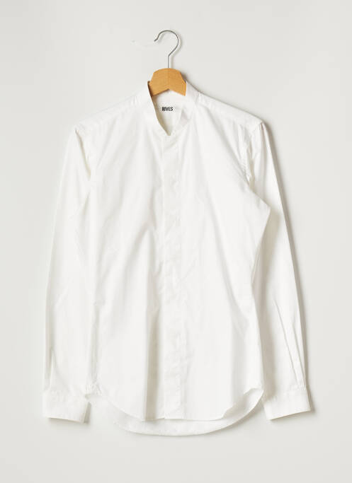 Cămașă cu mâneci lungi alb RIVES bărbat