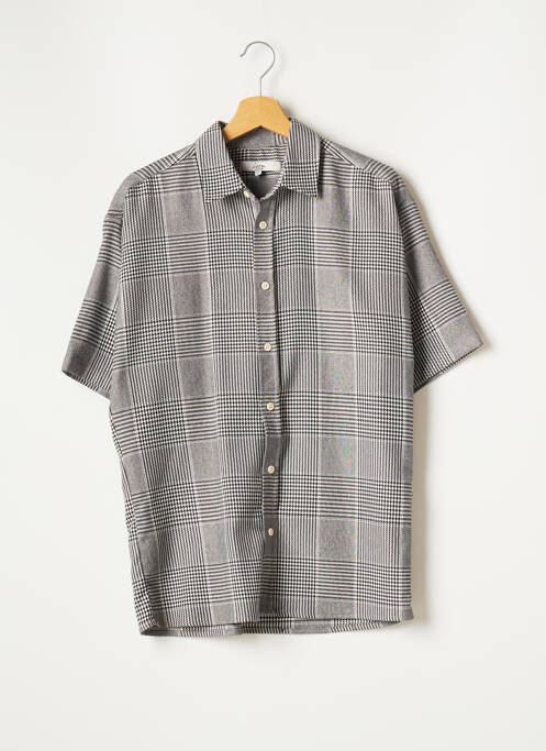 Cămașă cu mâneci scurte gri LOOM bărbat