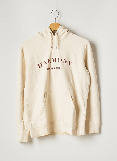 Hanorac cu glugă bej HARMONY bărbat