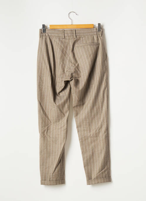 Pantalon slim gri NOYOCO bărbat