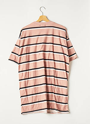 Rochie scurtă mâneci scurte mâneci scurte roz PRETTY LITTLE THING femeie