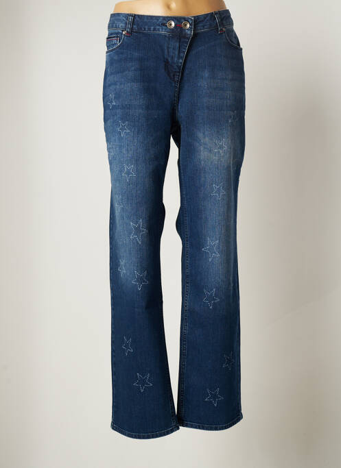 Blugi cu croială dreaptă negru YESTA femeie